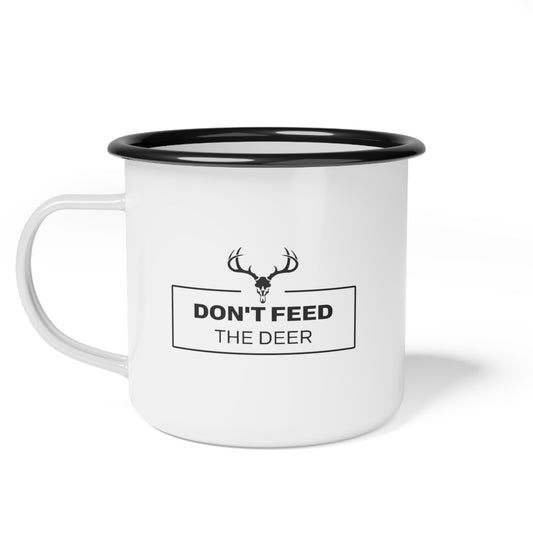 Special Edition 'Don't Feed the Deer' SSSC Enamel Camping Cup